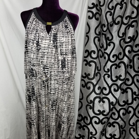 Calvin Klein Women plus 2XL Halter Maxi Dress - Picture 1 of 8